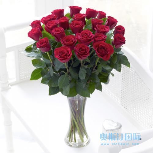 奥斯汀国际英国送花玫瑰鲜花伦敦送花伯明翰送鲜花玫瑰