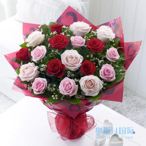 奥斯汀国际英国送花玫瑰朴茨茅斯送花曼彻斯特订花