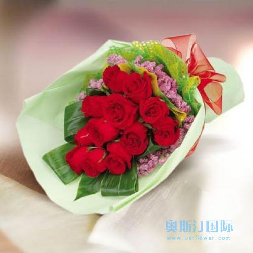 奥斯汀国际鲜花速递红玫瑰新加坡送花新加坡订花国际送花