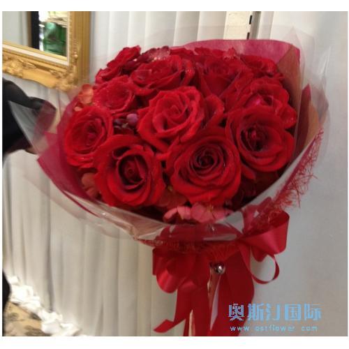 奥斯汀国际鲜花速递泰国送花红玫瑰曼谷订花清迈鲜花订送玫瑰