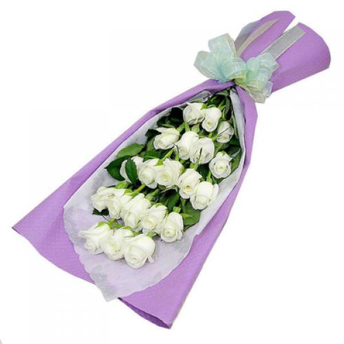 奥斯汀国际鲜花速递白玫瑰首尔送花釜山订花