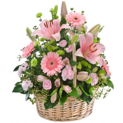 奥斯汀国际送花玫瑰花篮澳大利亚订花墨尔本花店佩斯送花
