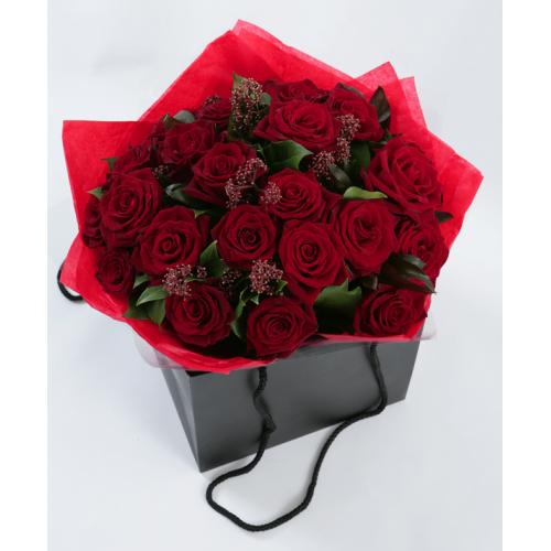 奥斯汀国际英国送花18枝玫瑰鲜花伦敦送花...