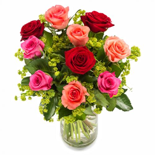 奥斯汀国际鲜花速递10玫瑰意大利鲜花店米兰送花罗马鲜花店国际送花