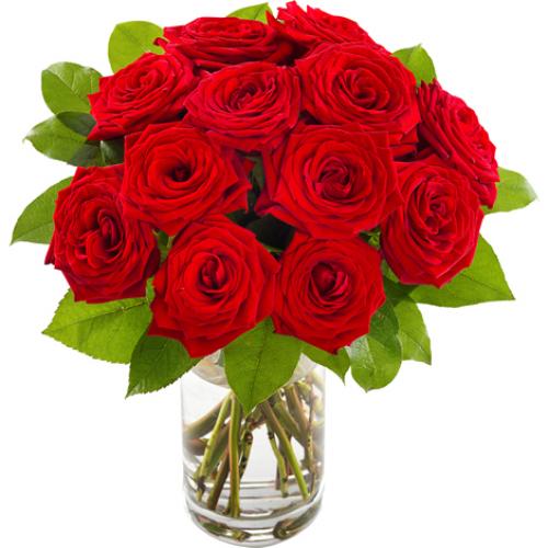 奥斯汀国际鲜花12枝红玫瑰瑞典送花国际鲜花速递瑞典