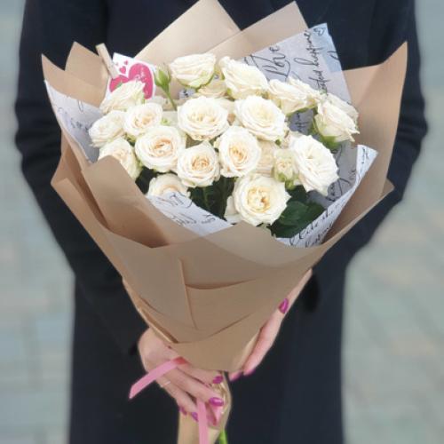 奥斯汀国际鲜花速递24枝白色玫瑰花束澳大利亚送花悉尼墨尔本鲜花店堪培拉订花珀斯阿德莱德送花布里斯班澳大利亚全境